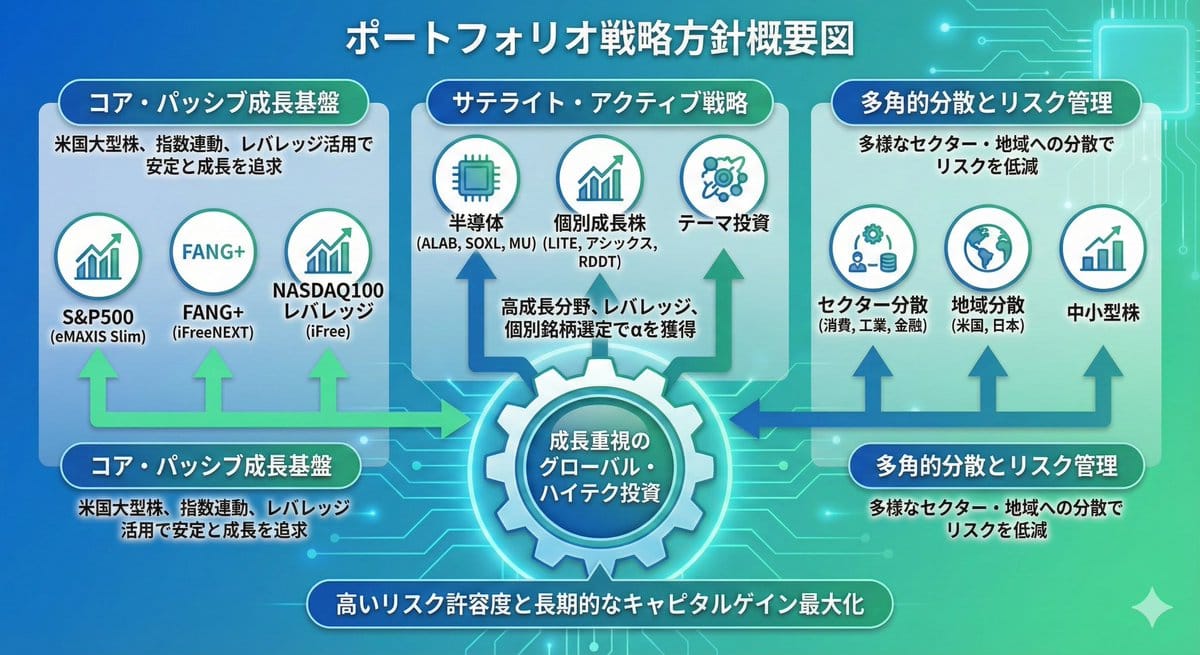 Portfolio strategy overview diagram from attachment
