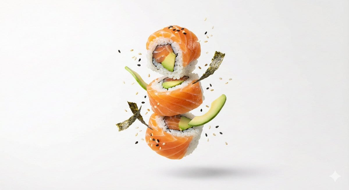 Premium Floating Food Hero Shot Template