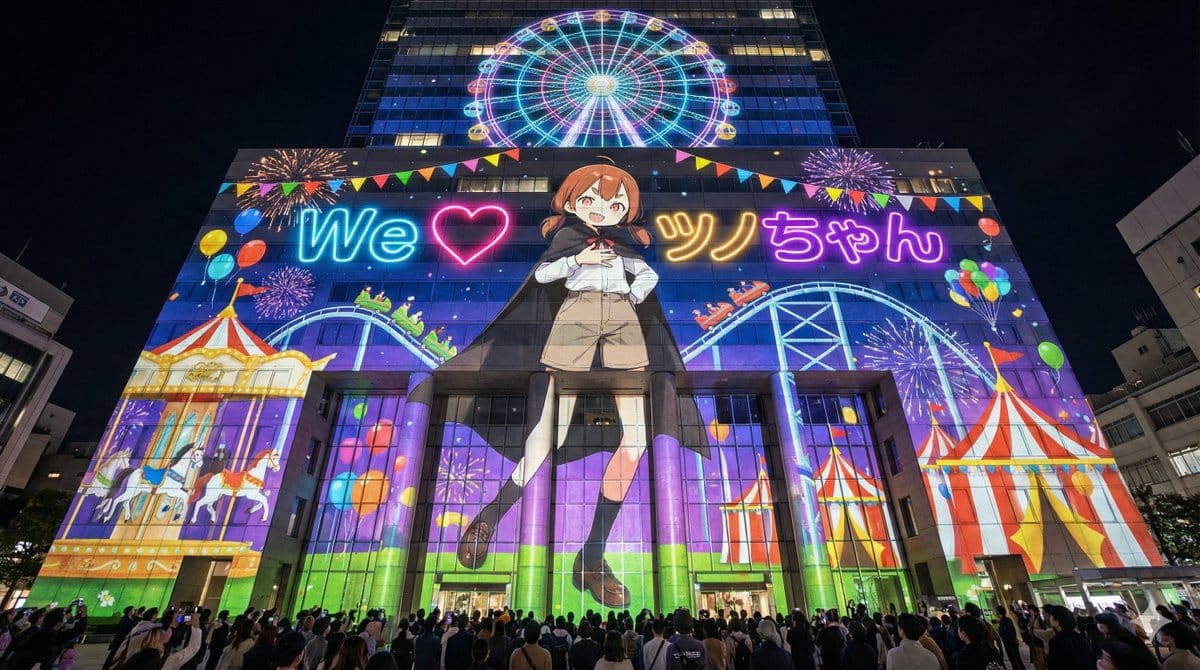 Projection Mapping Prompt for Nano Banana Pro (Amusement Park Theme)