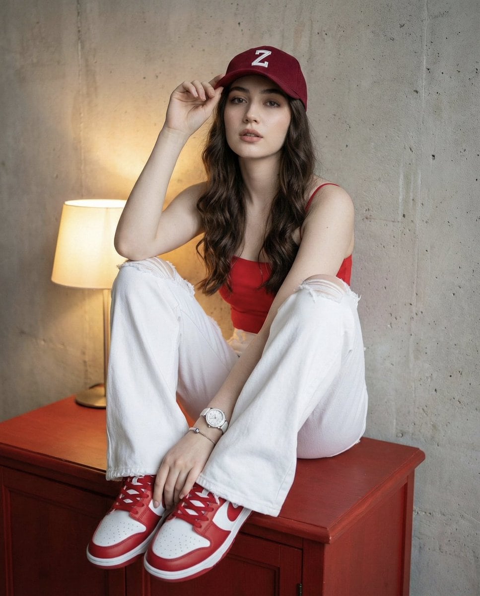 Prompt for Self-Portrait with Specific Styling and Background