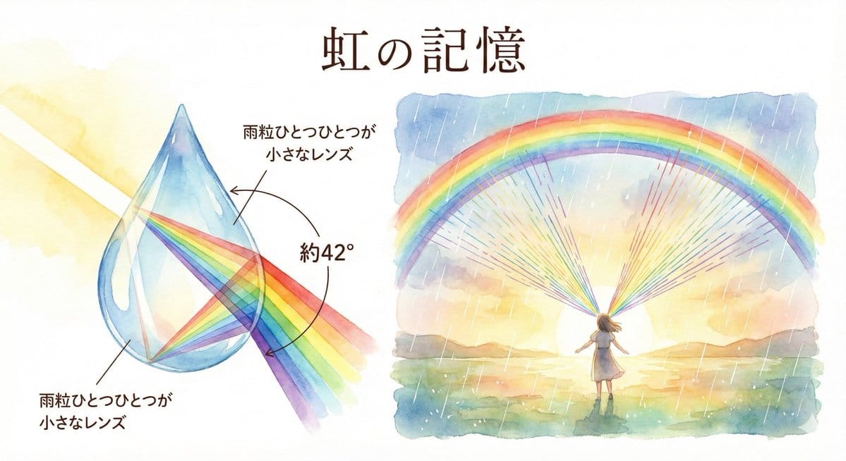 Rainbow Illustration Description