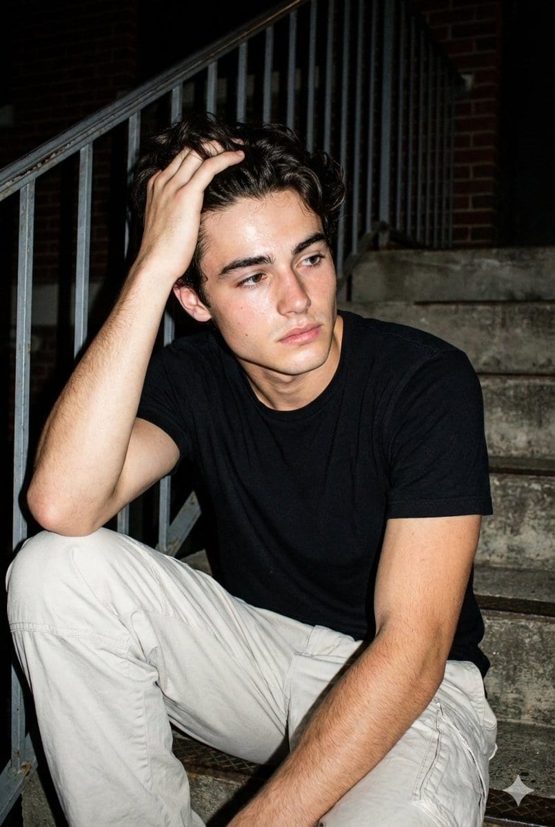 Raw Night Street Photography with Flash Prompt (Identity Lock)