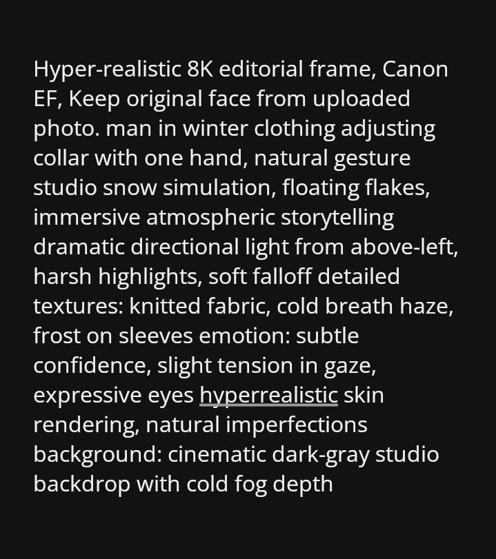 Realistic AI Face Generation Prompt for Gemini