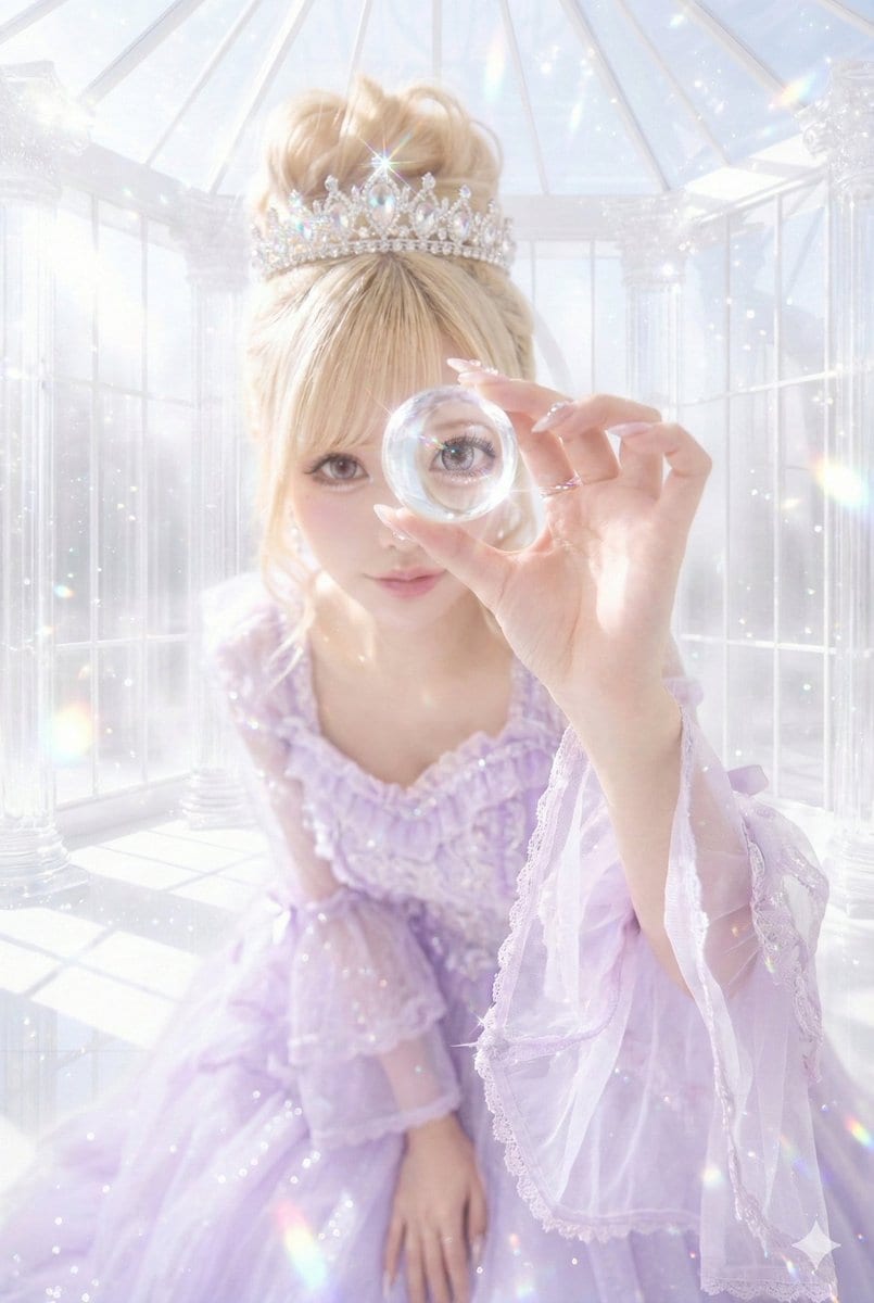 Reflected World in a Glass Sphere Prompt