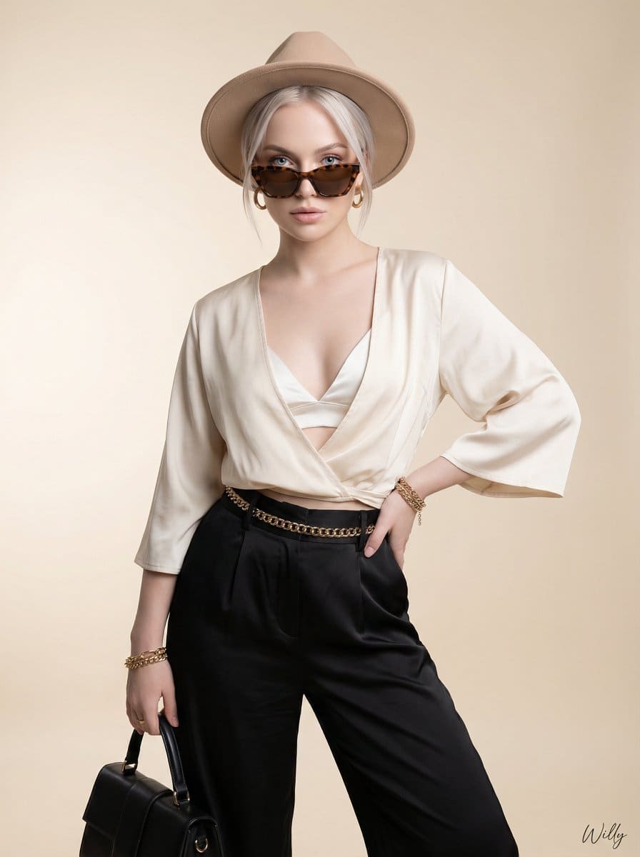 Scandinavian Beauty Luxury Fashion Portrait