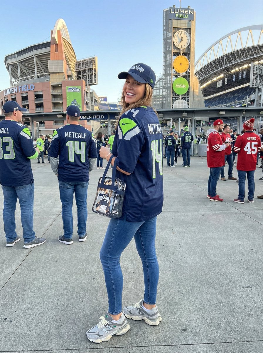Seahawks Football Game Day Scene Prompt
