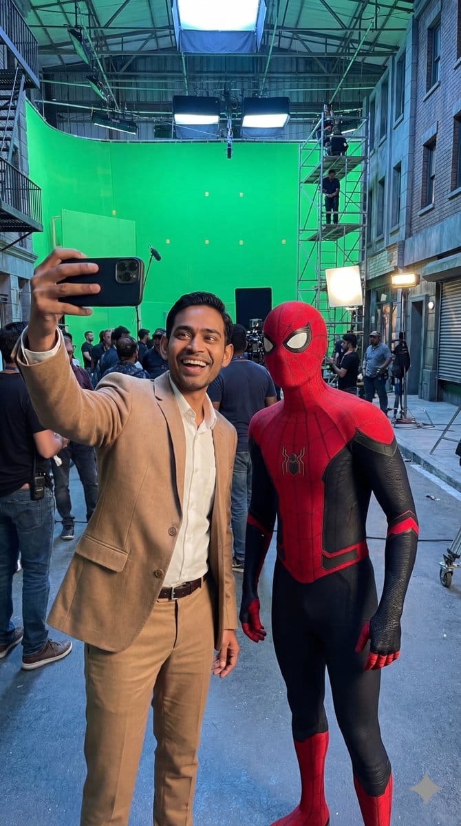 Selfie prompt for Nano-banana Pro