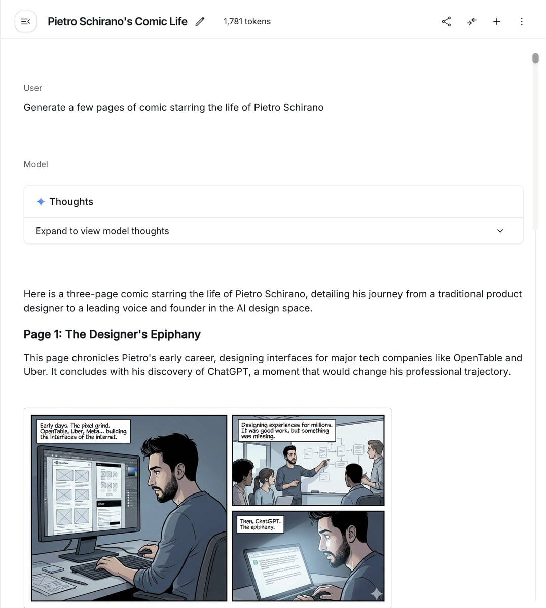 Six-panel life comic