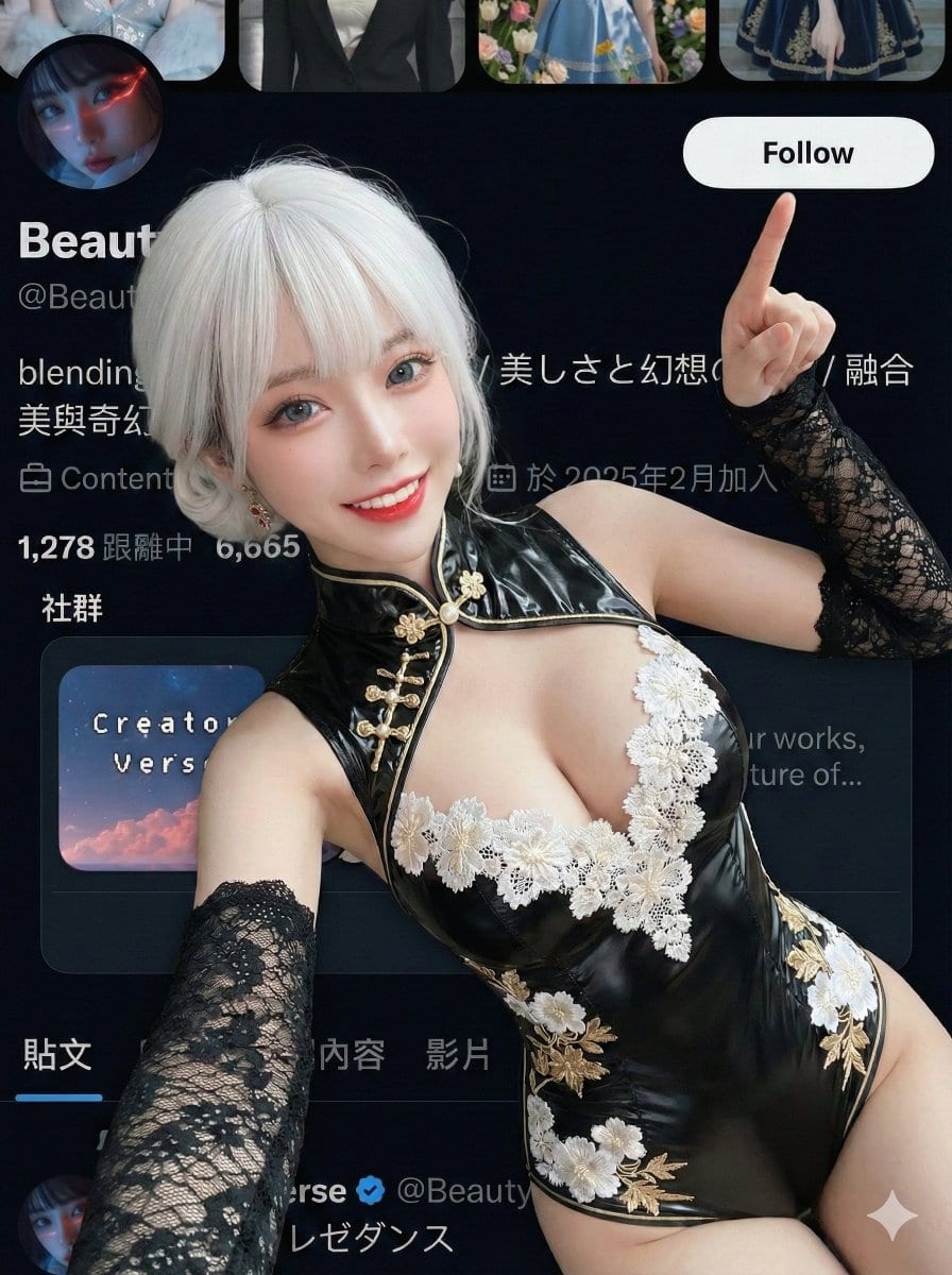 Social Media Call-to-Action Composite with Pointing Character