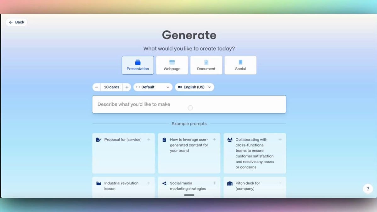 Social Media Feed Generation for Olive Oil Brand