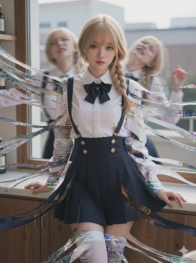 Spaghettification Glitch Effect (Loki Inspired)