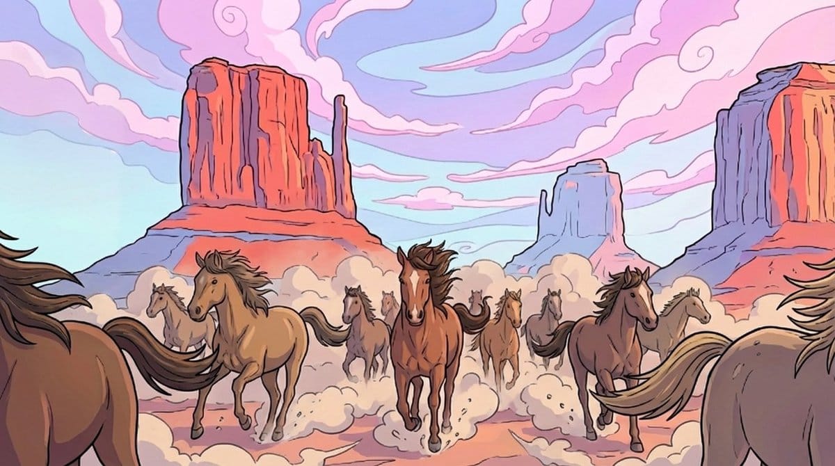 Storyboard-style action-following frame