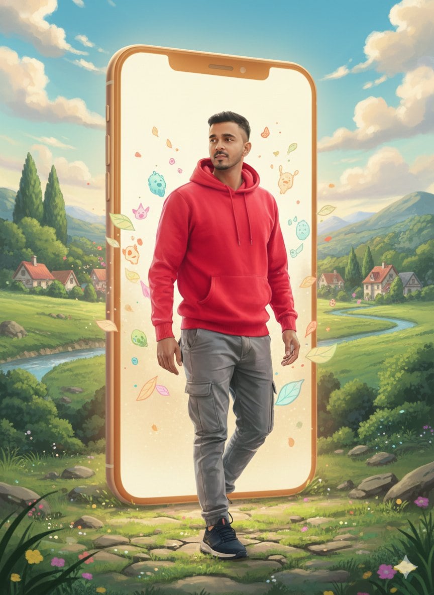 Studio Ghibli Style Transfer Prompt