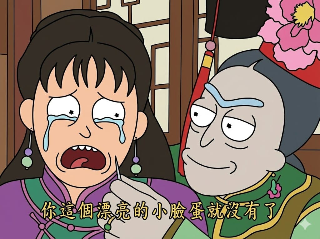 Style Transfer to Rick and Morty