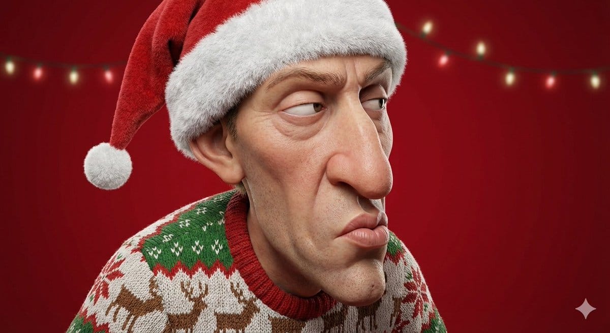 Stylized 3D Cartoon Portrait with Realistic Textures