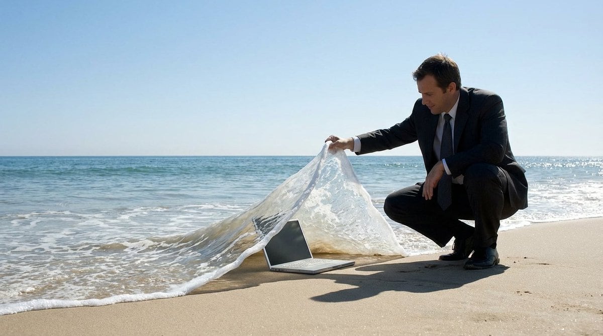 Surreal deep sea storage illusion prompt