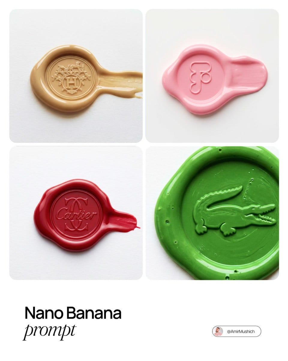 Tactile Wax Seal Logos