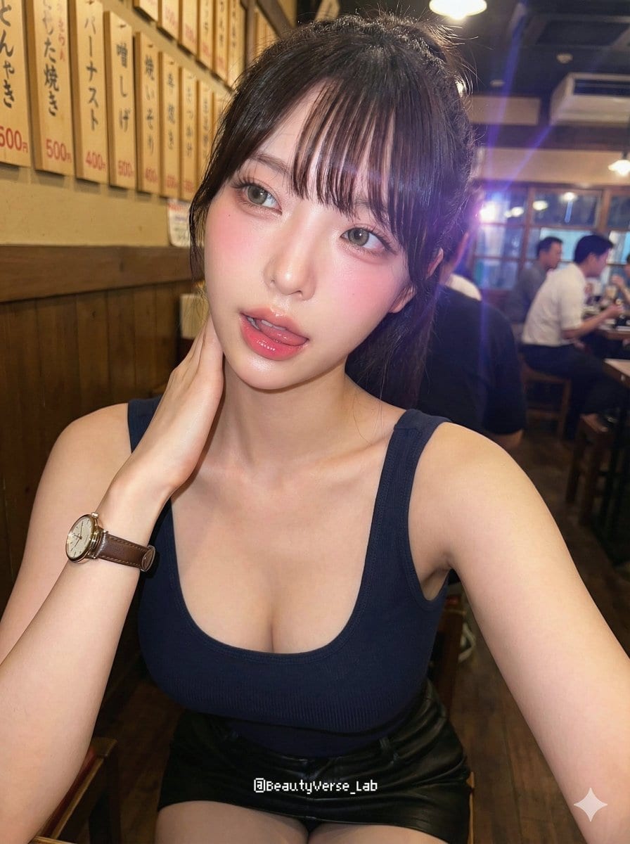 Tipsy Vibe Selfie Portrait Prompt (Character Lock)