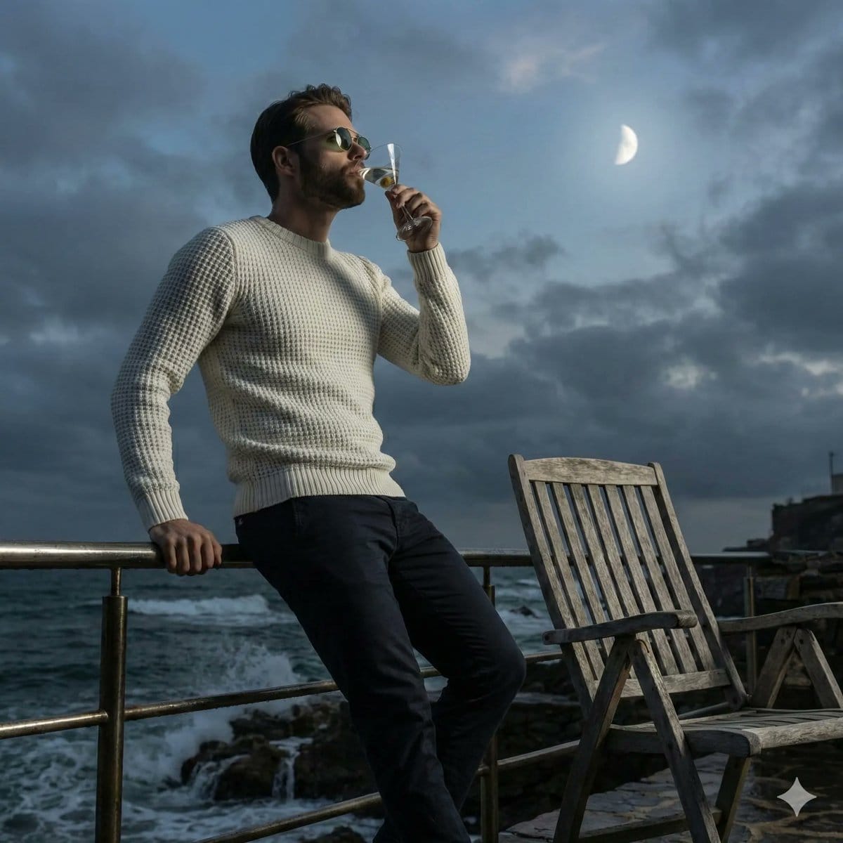 Transform Photo into Cinematic Night Scene