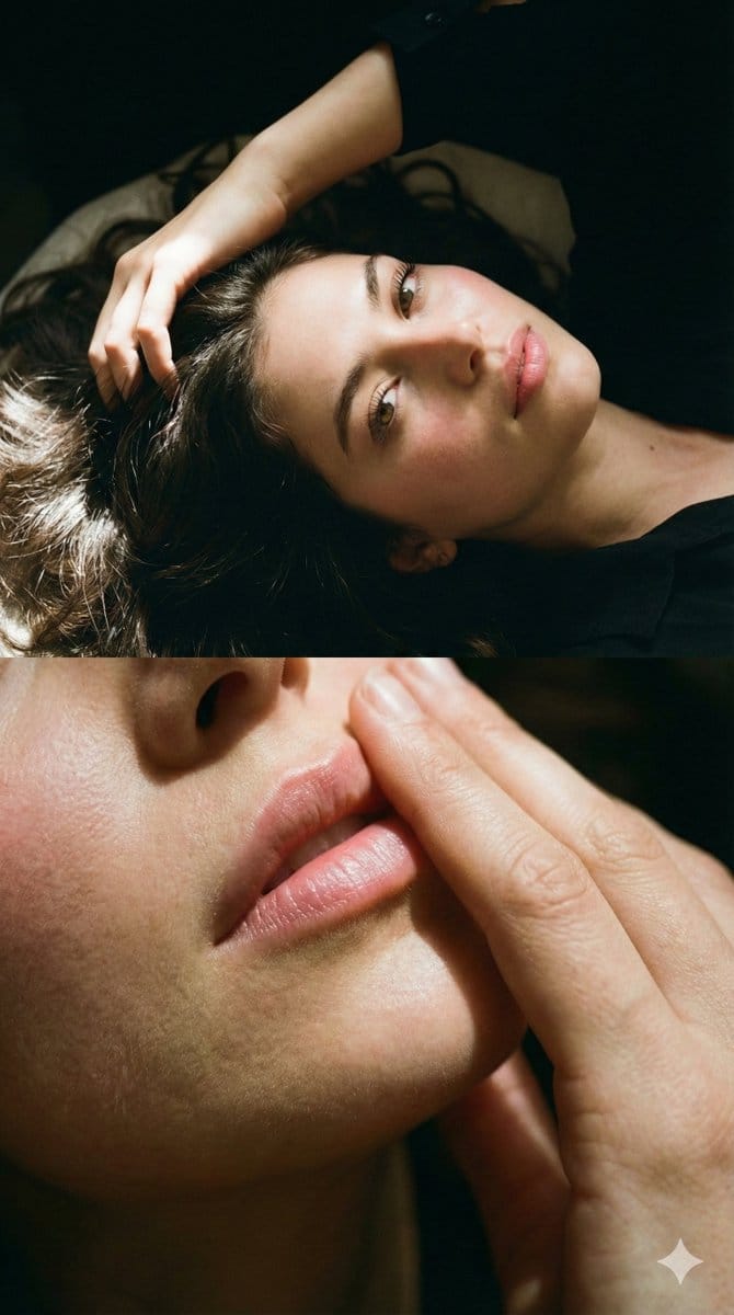 Two-Part Cinematic Portrait with Identity Lock