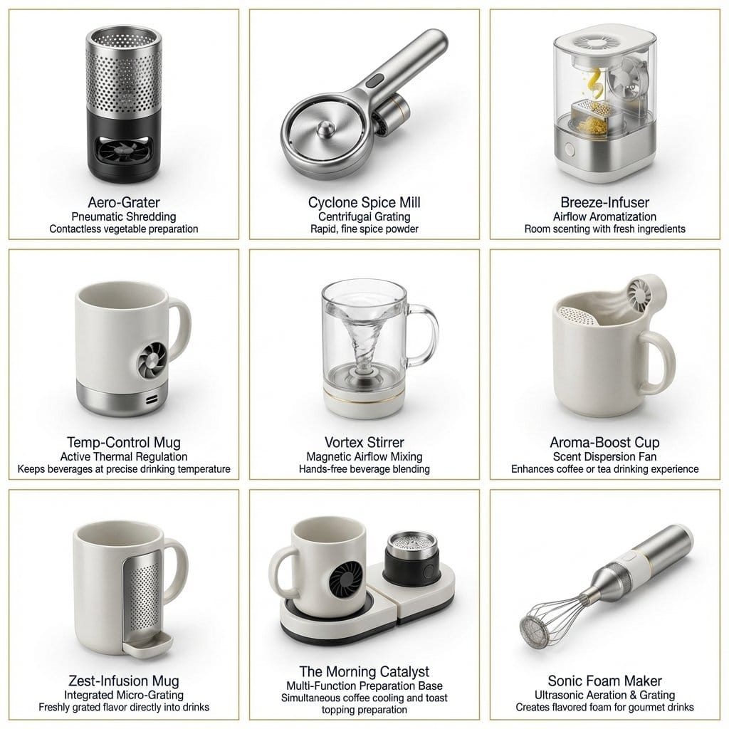 Two-Phase Prompt for Absurd Product Fusion Concepts