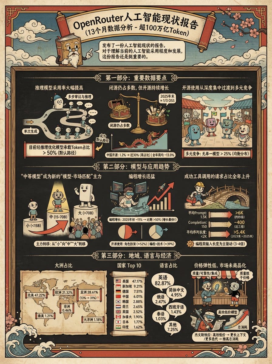 Ukiyo-e Teacup Head Infographic Prompt