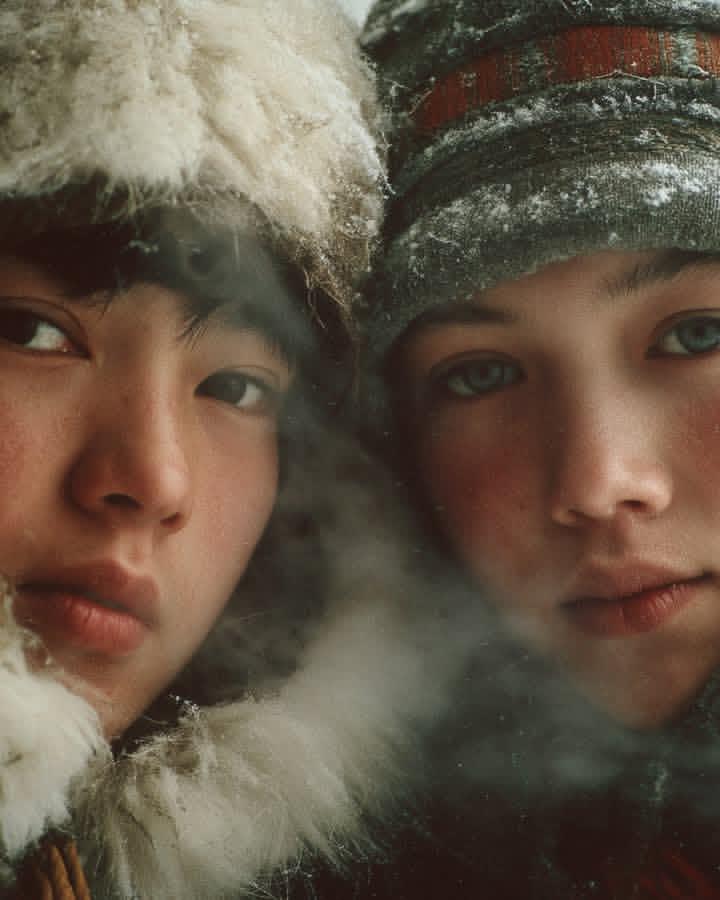 Ultra-Realistic Cinematic Winter Portrait