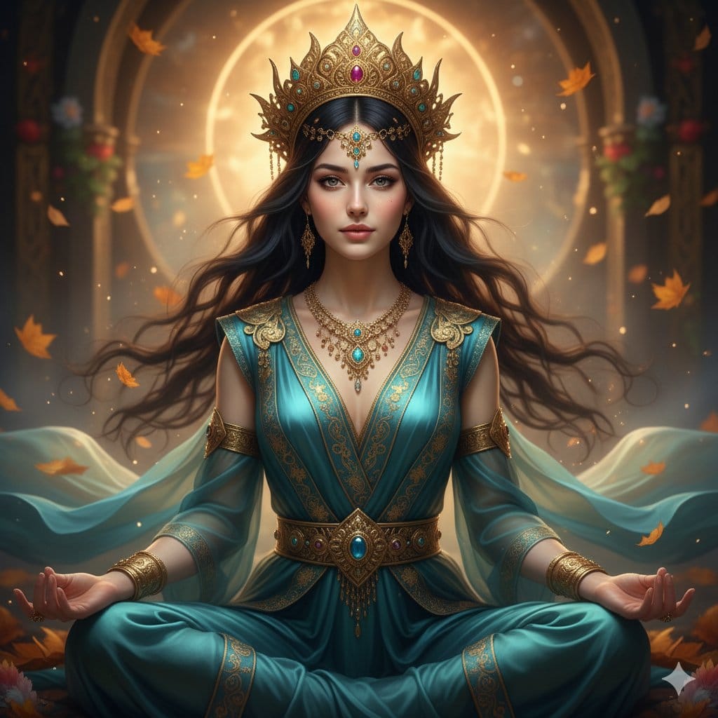 Ultra-Realistic Divine Goddess Fantasy Portrait