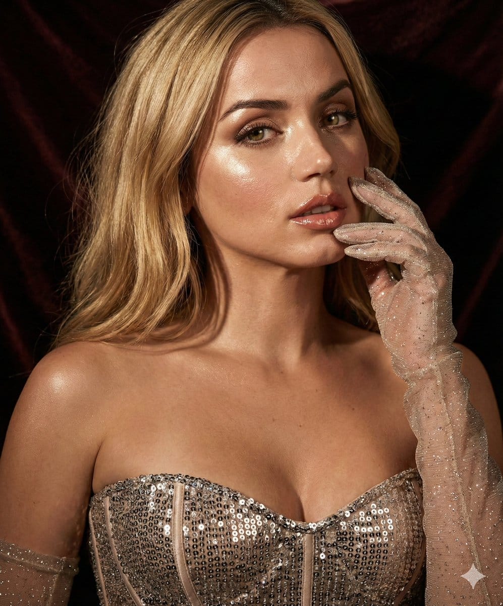 Ultra-realistic Glamour Portrait with Extreme Skin Detail