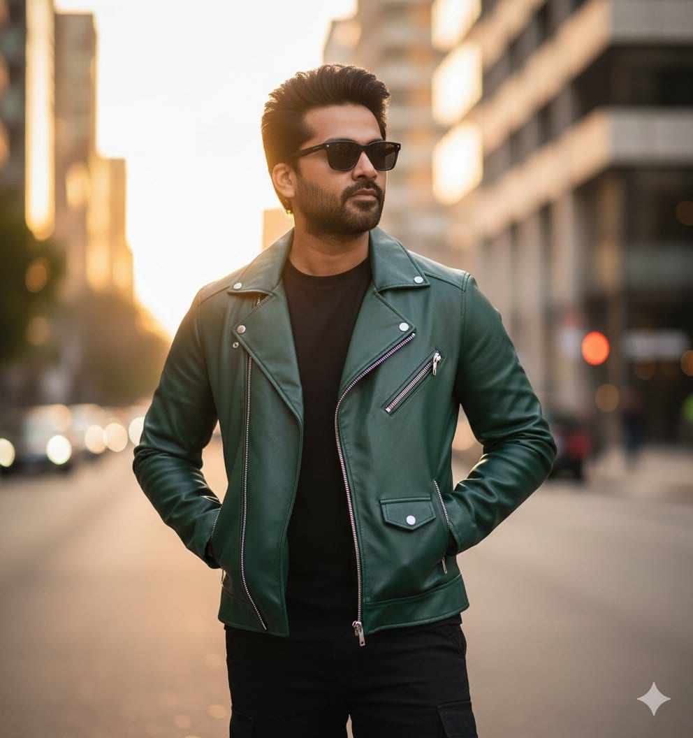 Ultra-Realistic Golden Hour City Street Portrait (Face Lock)