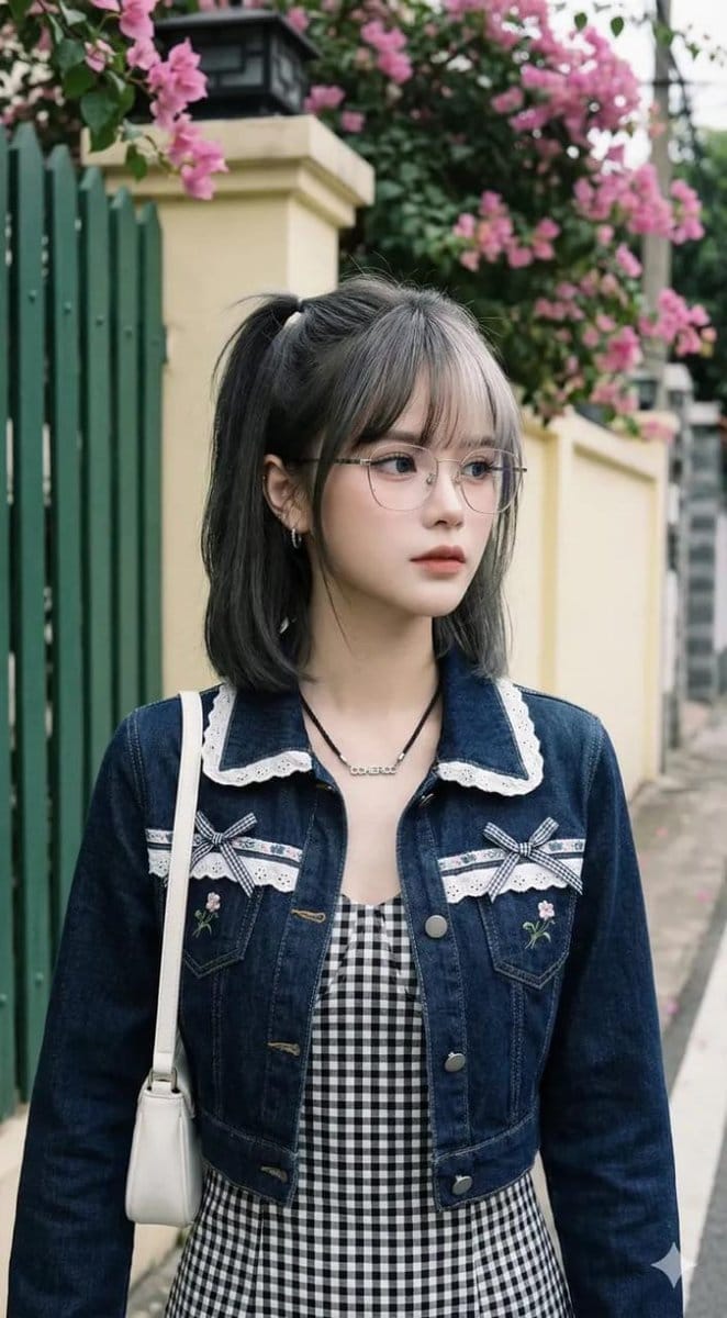 Ultra-Realistic Japanese/Korean Street Fashion Portrait Prompt