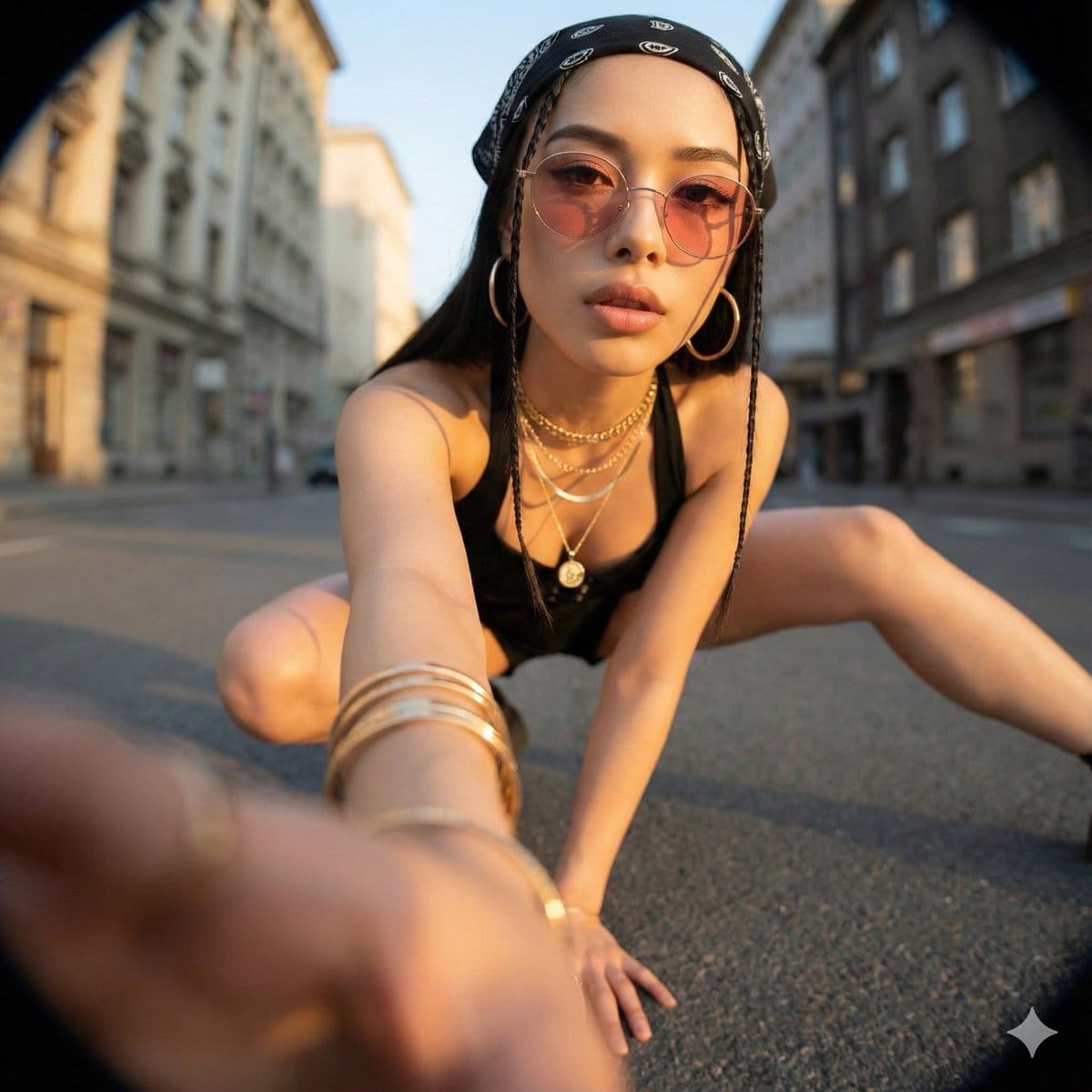 Ultra-Wide Angle Dynamic Pose Remake Prompt