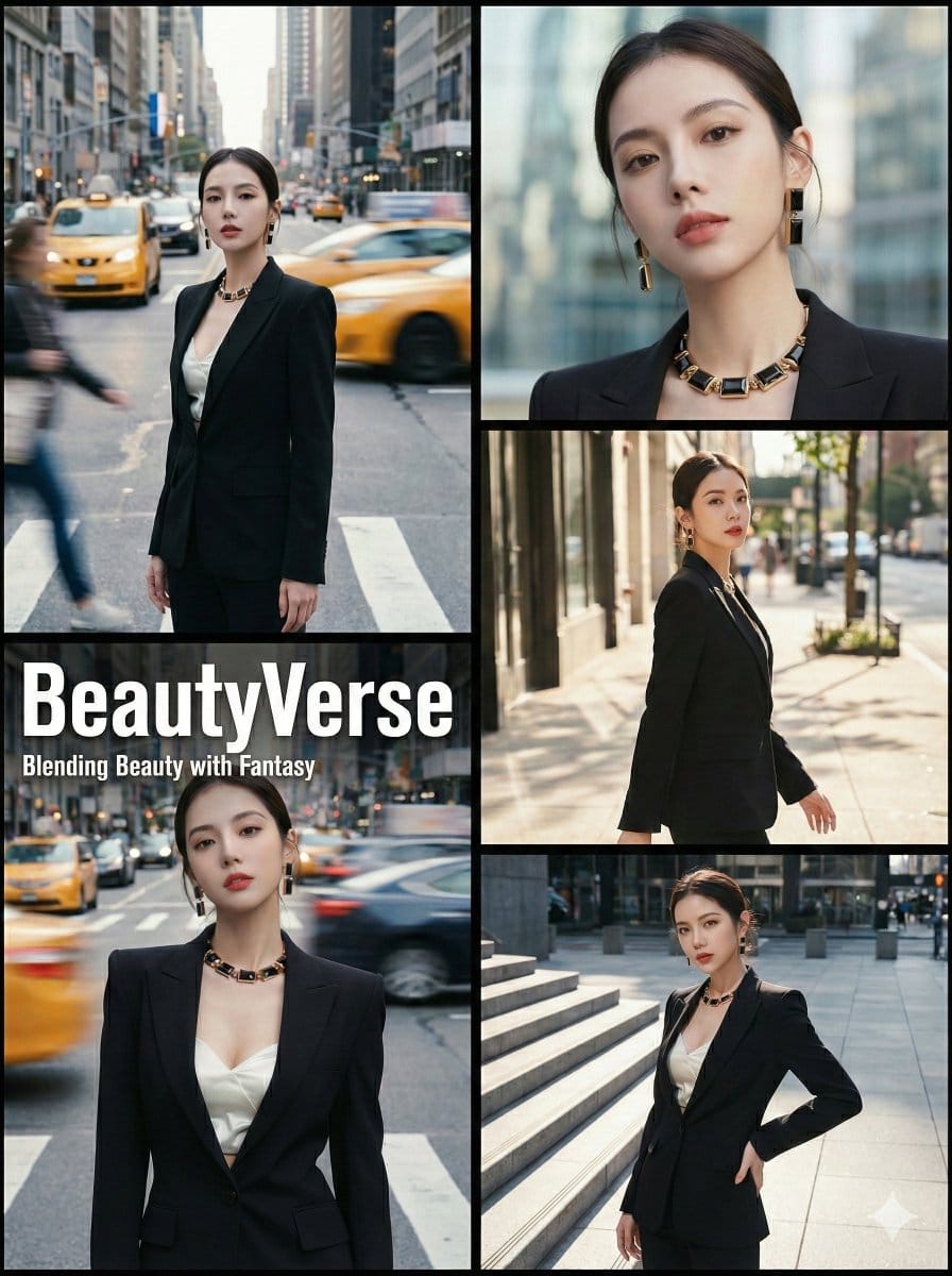 Urban Fashion Magazine Collage Prompt