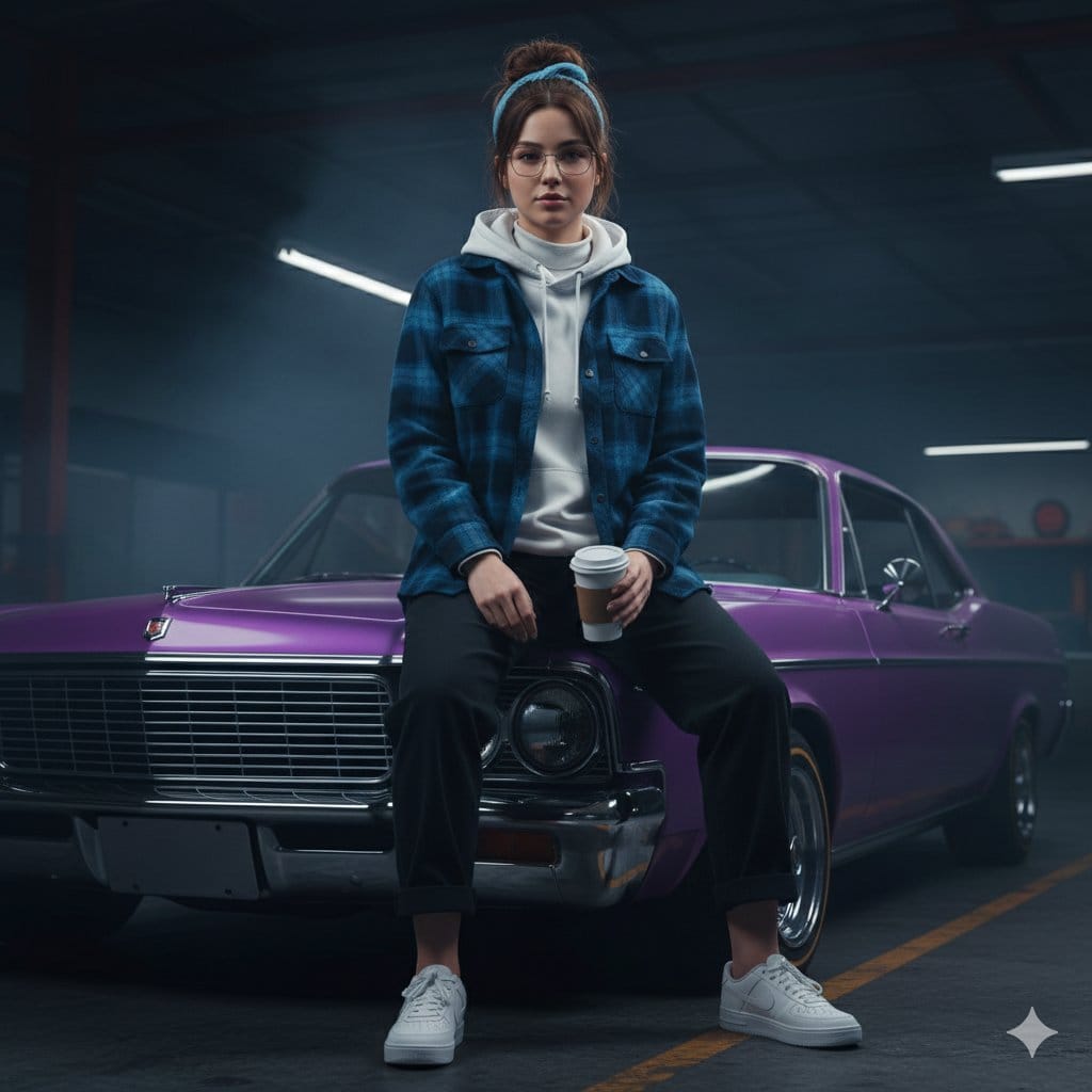 Urban Rebel Cinematic Portrait Prompt (Identity Locked)