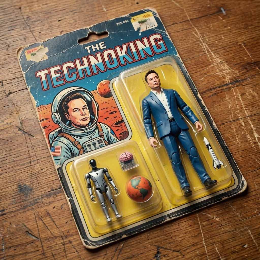 Vintage Action Figure Packaging Generator