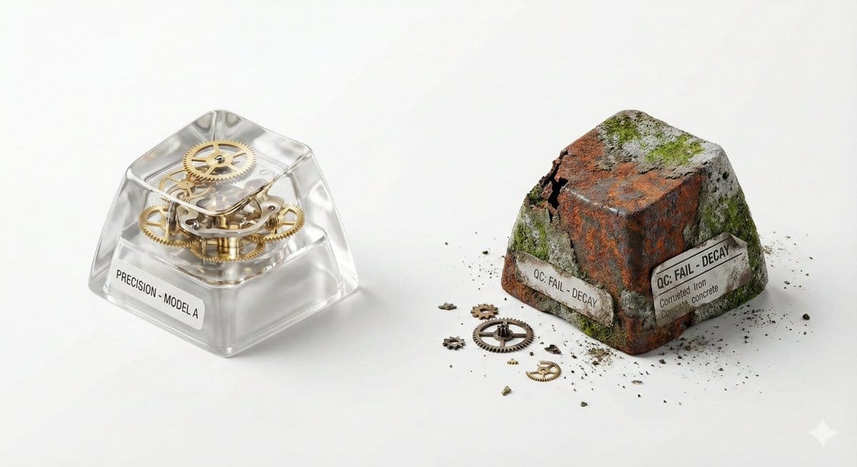 Visual Creator Mode Prompt for Product Photography (Precision vs. Decay)