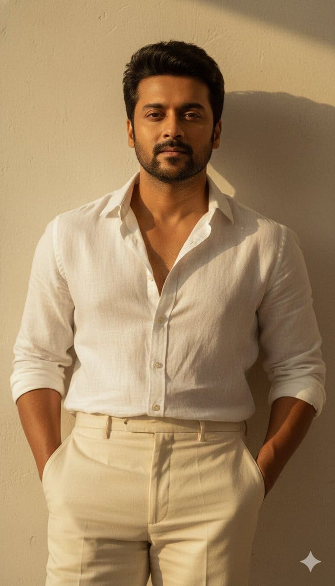 Warm Vintage Aesthetic Portrait with Identity Lock