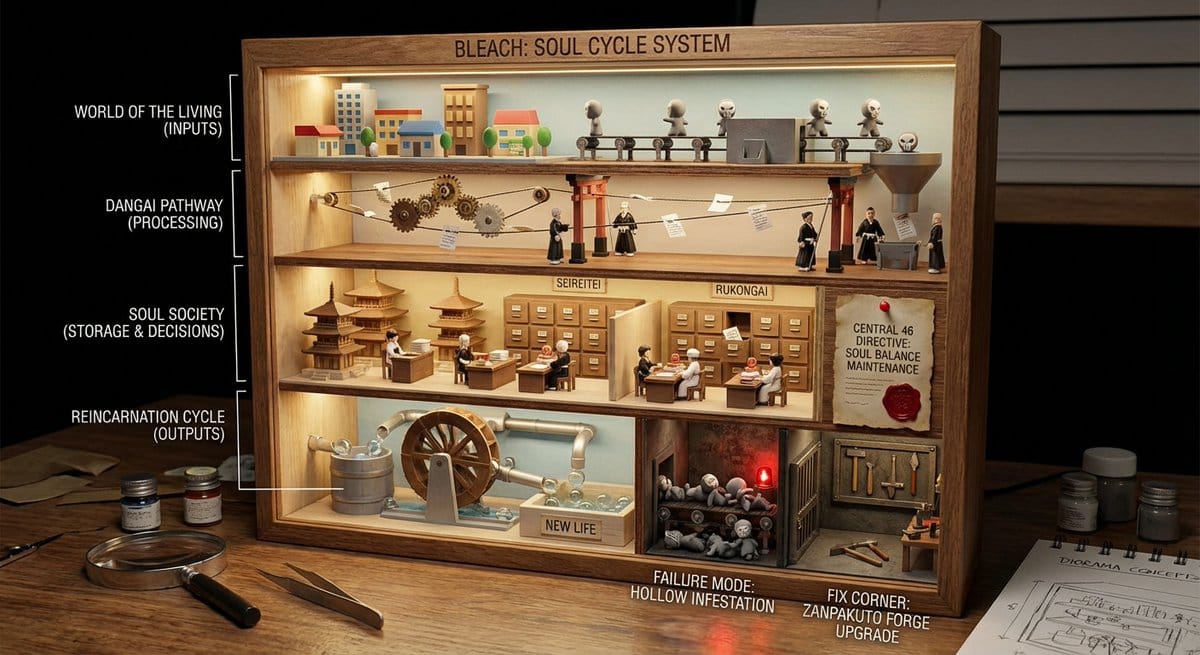 World-in-a-Box Cutaway Diorama Prompt