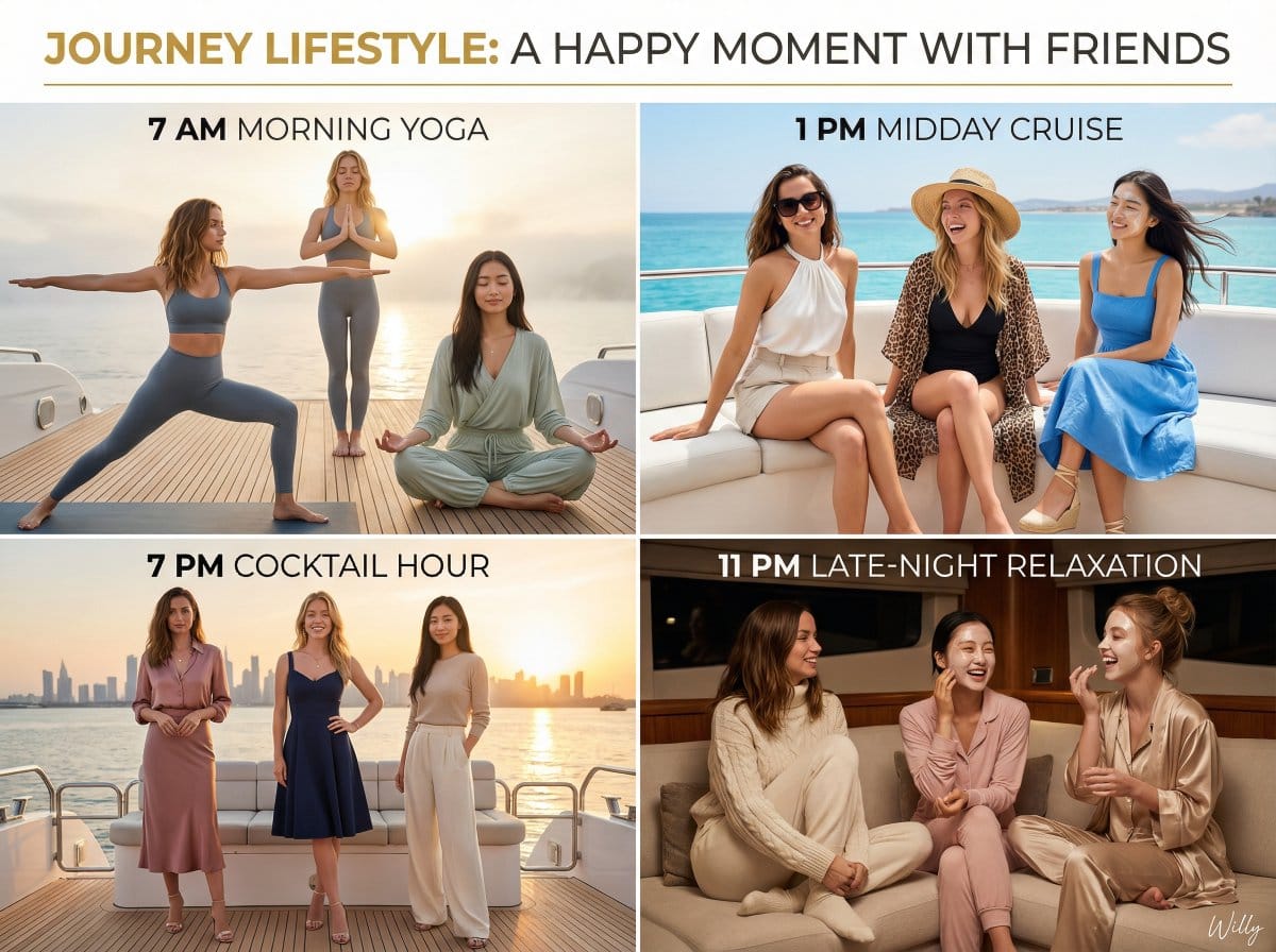 4-Panel Lifestyle Grid with Celebrities Prompt