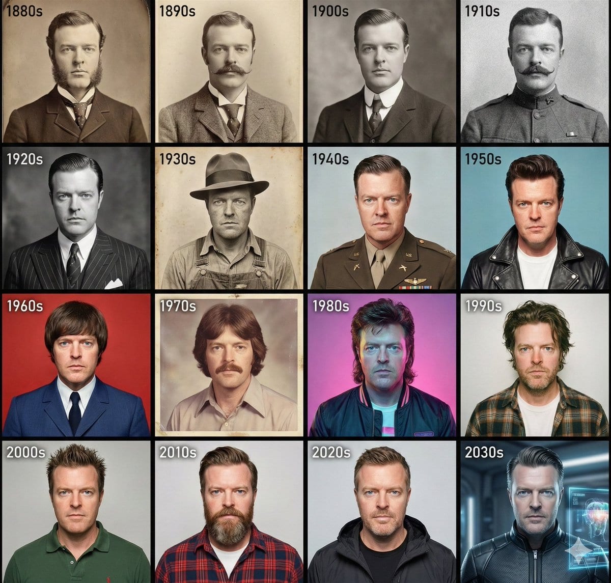 4x4 Time Travel Photo Album