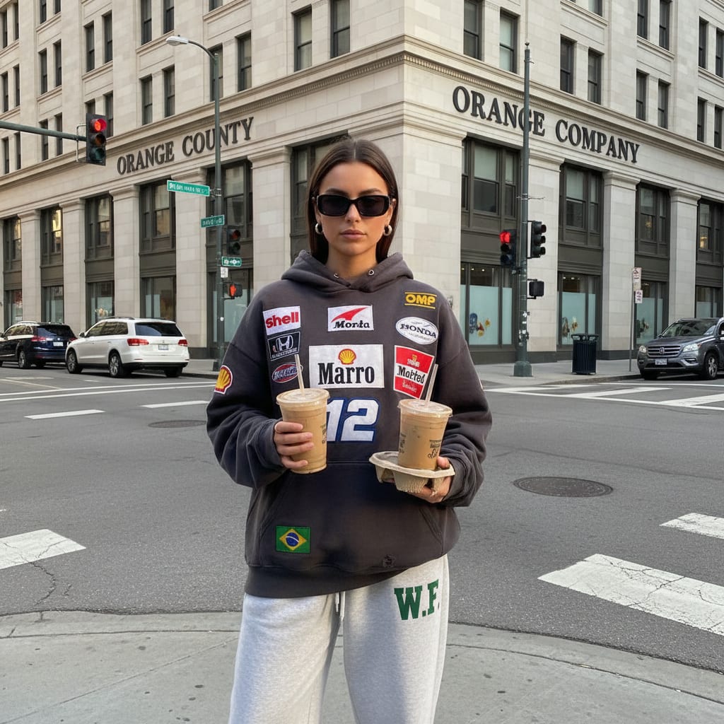 Cinematic Portrait of Subject Floating High Above Clouds
