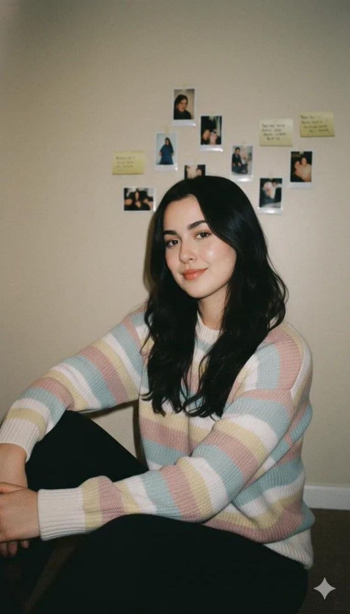 Cozy Vintage Indoor Lifestyle Portrait Prompt