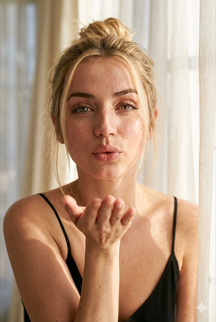 Ethereal Fashion Editorial Portrait of a Woman