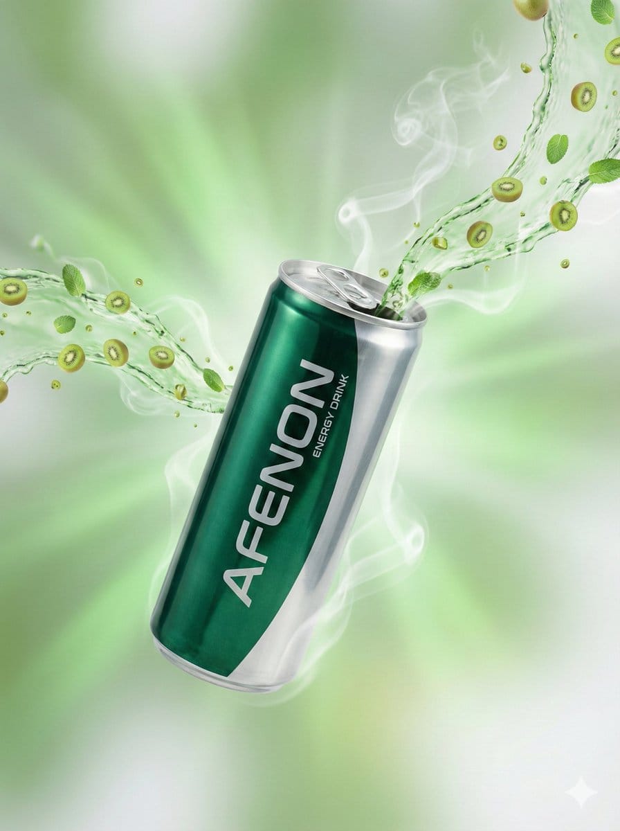 High-End Commercial Product Photography for an Energy Drink