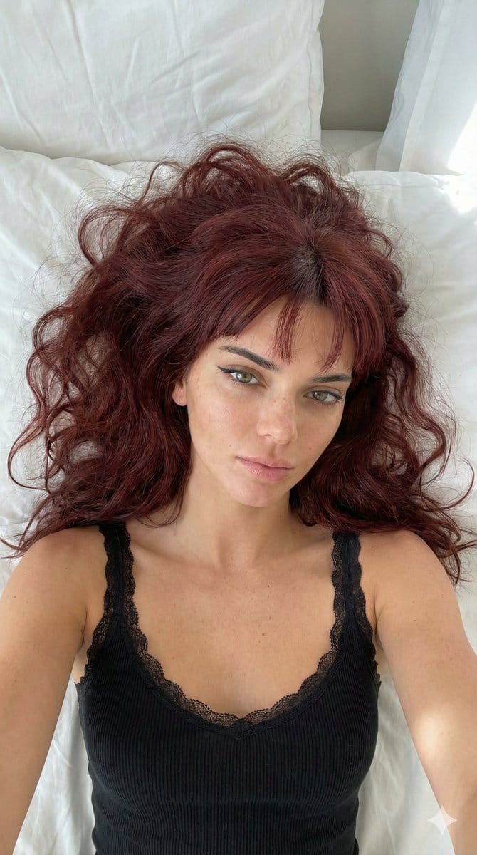 Intimate Bedhead POV Portrait