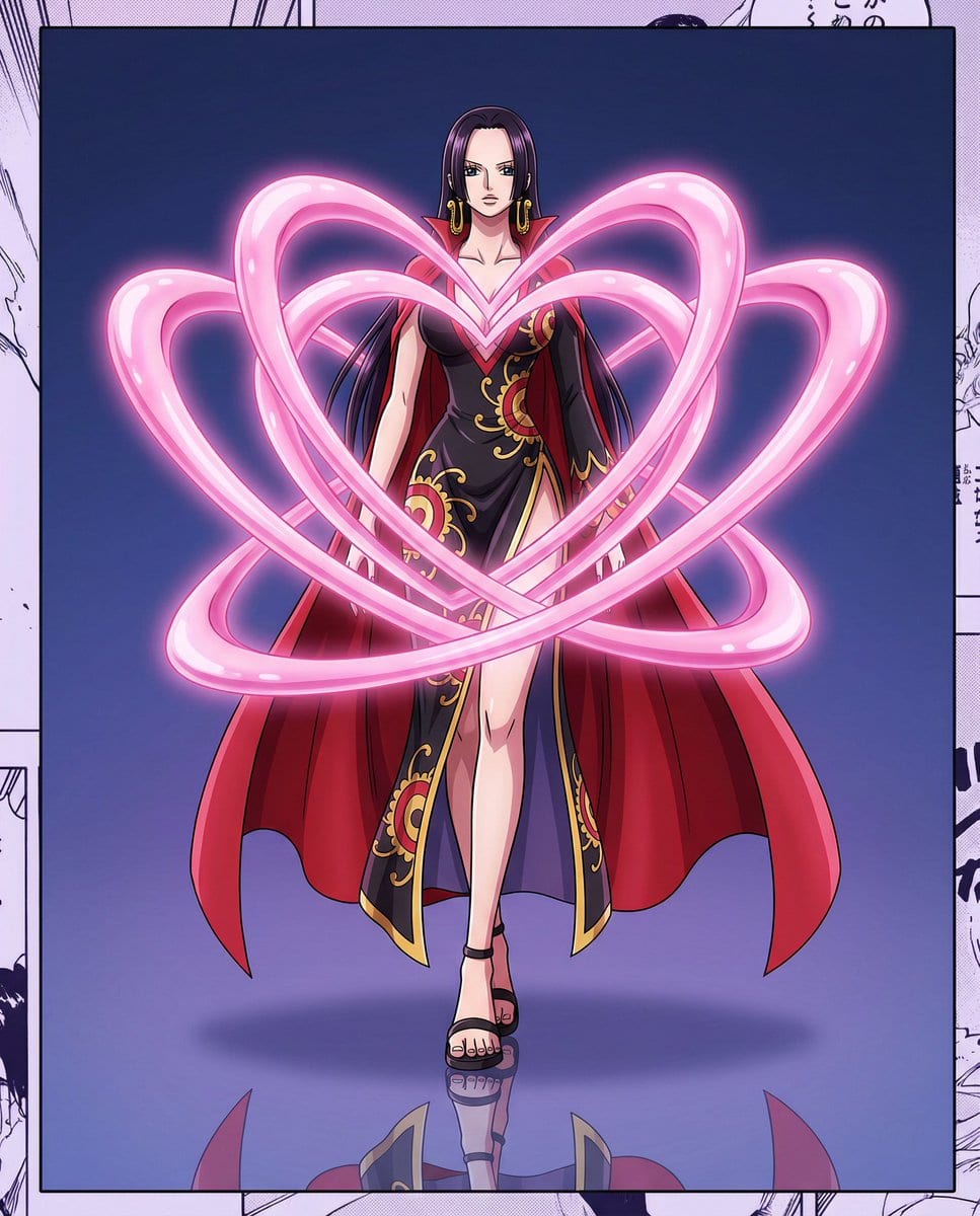 One Piece Anime Character Portrait Template