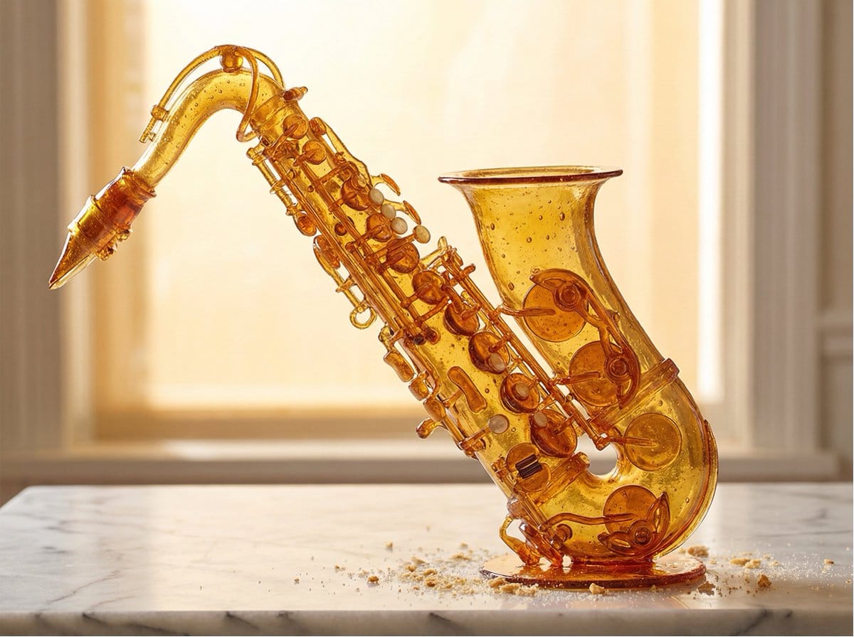 Product Rendered as Blown Sugar Prompt