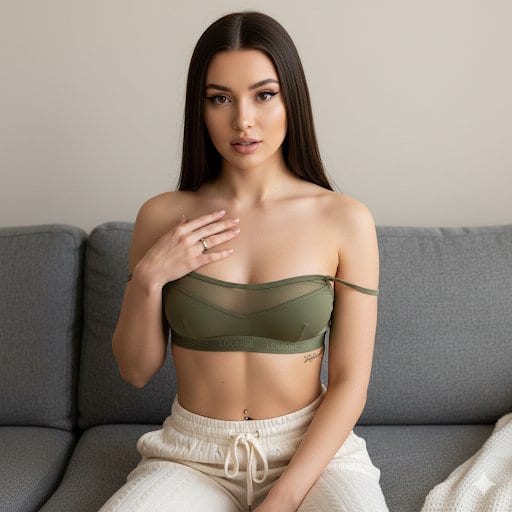 Ultra-Photorealistic Lifestyle Portrait in Lounge Wear