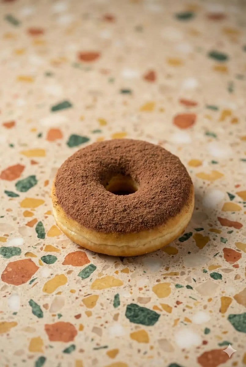 Vertical Studio Product Photography of a Chocolate Donut (3 Variations) (Duplicate)